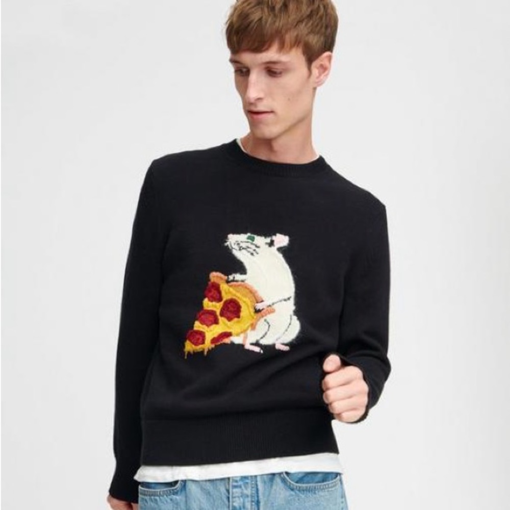 DISO RAG & BONE PIZZA RAT SWEATER ***DO NOT BUY***